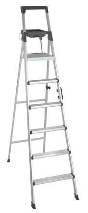 Cosco Signature Series Premium Aluminum 6 Step Ladder 8 ft